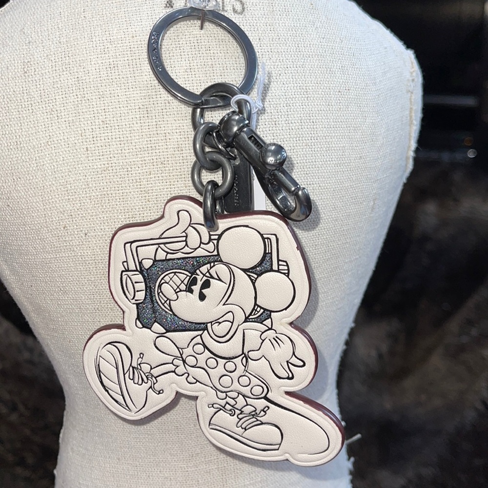NEW Coach Limited Edition Disney “Minnie Mouse” bag charm